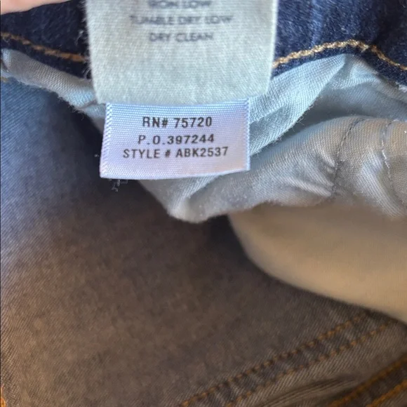 BKE Buckle Payton Midrise Skinny Blue Jeans Size 27 - Picture 7 of 8